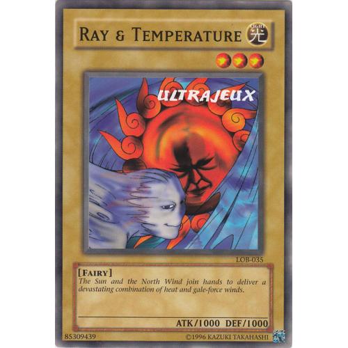 Yu-Gi-Oh! - Lob-035 - Ray & Temperature - Commune