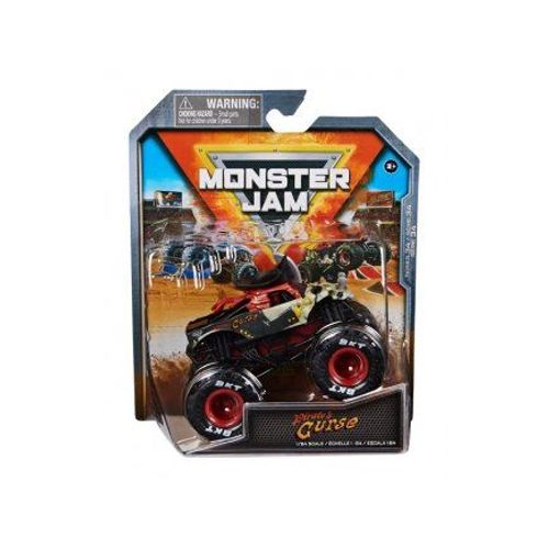 Voiture Pirate's Curse, Echelle 1/64, Metal - Monster Jam Collection - Truck Pour Show, Arena - Set Jouet Enfant + Carte