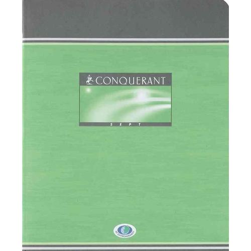 Conquérant Lot De 3 Cahiers 240 X 320 Mm 96 Pages 70g Blanches Unies