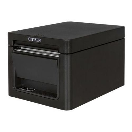 Citizen CT-E351 - Imprimante de reçus - deux couleurs (monochrome) - thermique direct - Rouleau (8 cm), Rouleau (5,8 cm) - 203 dpi - jusqu'à 250 mm/sec - USB, RS232C - outil de coupe - noir