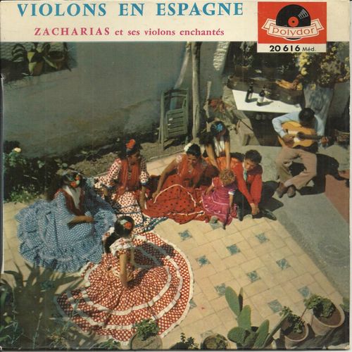 Violons En Espagne : Valencia (Padilla) - La Violetera (Padilla) / El Relicario (Padilla) - La Paloma (Yradier)