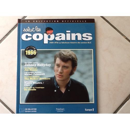 Cd Livre Salut Les Copains 1966 Johnny Hallyday