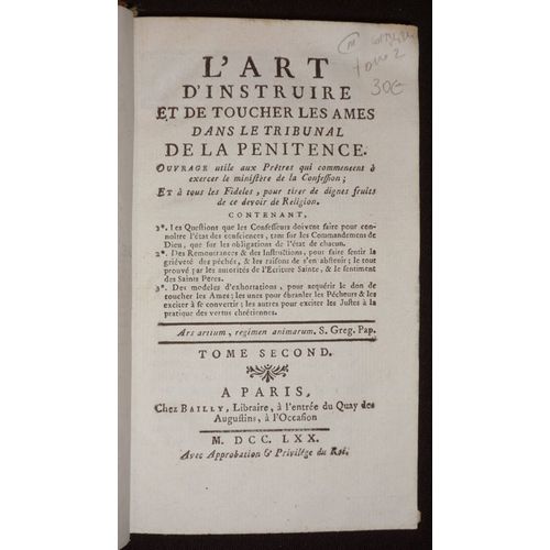 L'art D'instruire Et De Toucher Les Âmes Dans Le Tribunal De La Pénitence (Tome 2)