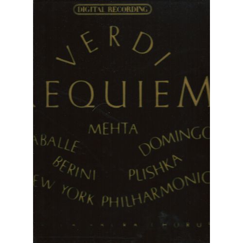 Requiem Mehta , Caballe , Domingo, Berini , Plishka