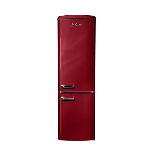 Réfrigérateur congélateur retro LJCO250BORDEAUX 244Litres Bordeaux