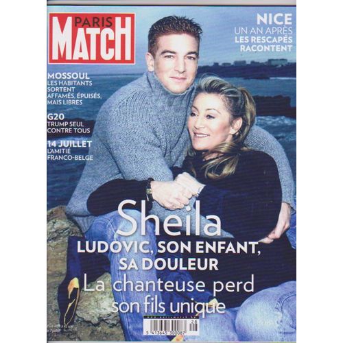 Paris Match Belge 827 Sheila (8pages) Christian Dior Mossoul Nice Guillaume Nery