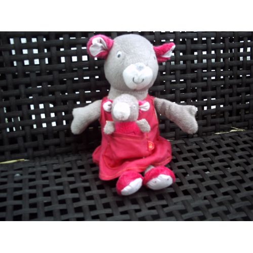 Doudou Vache Et Son Bebe Obaibi