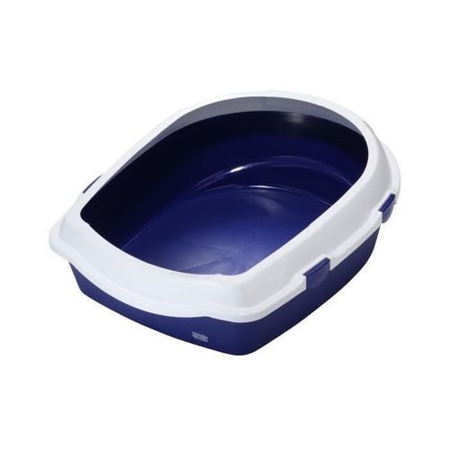 Ebi Bac A Litiere Space 70 -Gt- 56 X 70 X 27cm - Bleu Marine