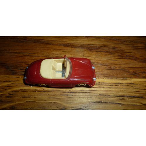 Porsche Bordeaux Caramel Speedster : M P G Ft062 - Plastique ,04 X 1,7cm Environ - Kinder Surprise / Kinder Egg Toy ,Années 2013 - 2014