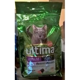 Ultima Chats Sterilises Saumon Et Orge 3 Kg Croquettes Rakuten