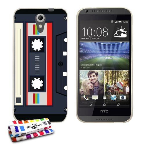 Coque Case Ultra-Slim Htc Desire 620 Motif Comics Silicone Transparent (A2)