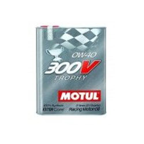 Huile Moteur Motul 300v Trophy 0w40 - Bidon De 2 L