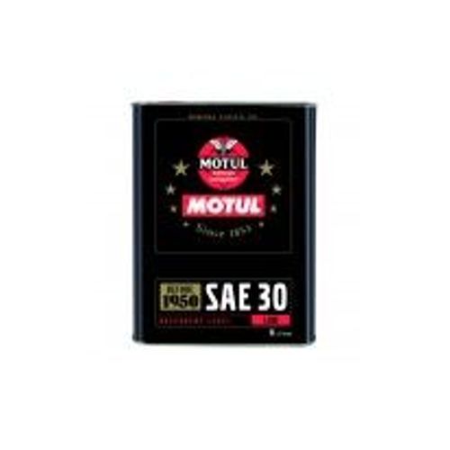 Huile Moteur Et Boîte Motul Classic Oil Sae 30 - Bidon De 2 L