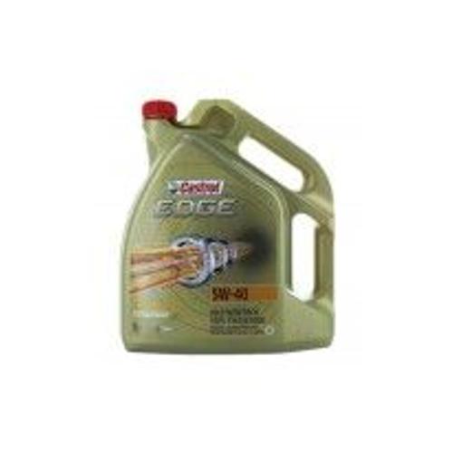 Huile Moteur Castrol Edge Titanium Fst 5w40 - Bidon De 5 L