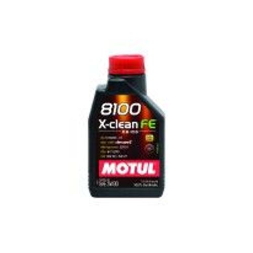 Huile Moteur Motul 8100 X-Clean Fe C2/C3 5w30 - Bidon De 1 L