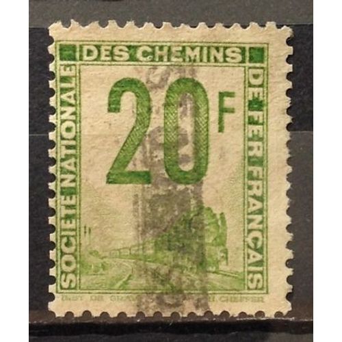 Colis Postaux - Petits Colis - 20f Vert-Jaune (Joli N° 11) Obl - France Année 1944 - N18173