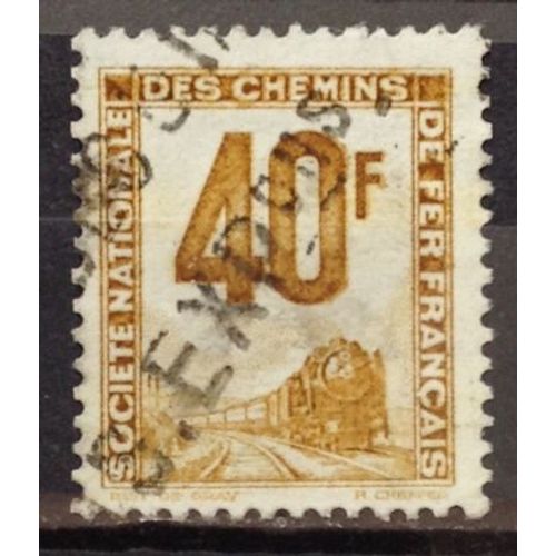 Colis Postaux - Petits Colis - 40f Ocre (Superbe N° 14) Obl - France Année 1944 - N18174