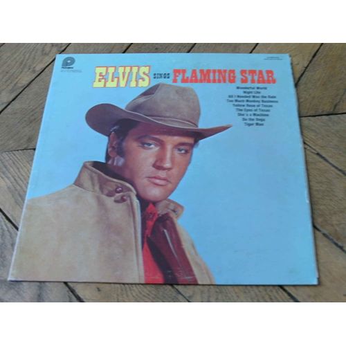 Elvis Singss Flaming Star Lp Usa