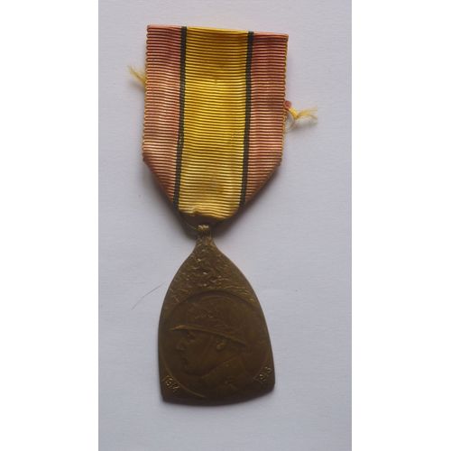 Médaille Commémorative 1914-1918 Royaume De Belgique Ref M175