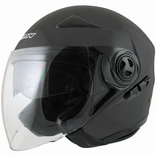 Casque Jet Amx Awax Noir Mat