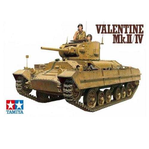 Maquette Char : Valentine Mk.Ii-Iv