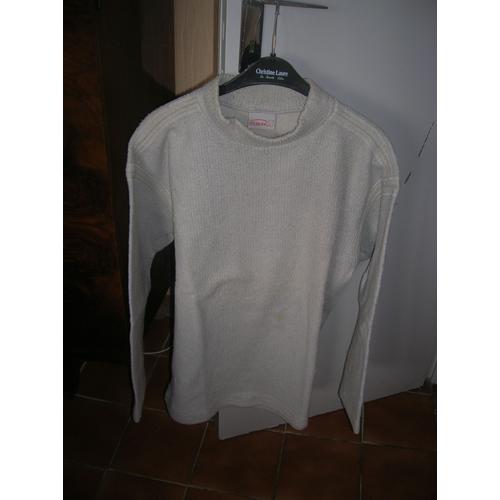 Pull Oxbow Manches Longues 53% Polyester,31% Coton,16%Acrylique L Gris