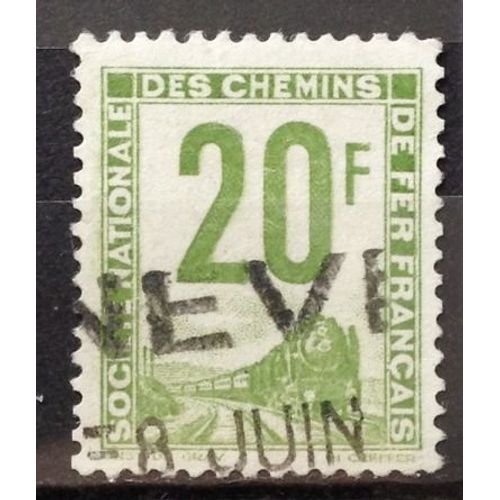 Colis Postaux - Petits Colis - 20f Vert-Jaune (Superbe N° 11) Obl - France Année 1944 - N18265