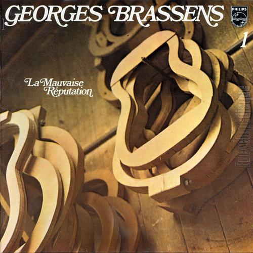 Georges Brassens - Disque Vinyle Lp 33 Tours - Philips 9101 043 - Volume 1 : La Mauvaise Réputation