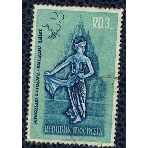 Indonésie 1962 Oblitéré Used Ramayana Ballet Danseur Su