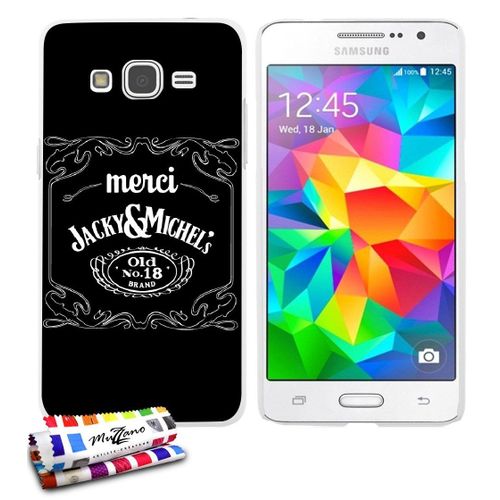 Coque Case Ultra-Slim Samsung Galaxy Grand Prime Motif Merci Jacky & Michel (A2)