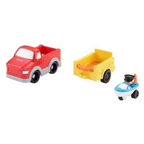 Bateau De P?Che Wheelies Little People - Fisher-Price