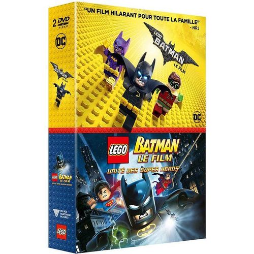 Lego Batman, Le Film + Lego Batman : Le Film - Unité Des Supers Héros Dc Comics - Pack