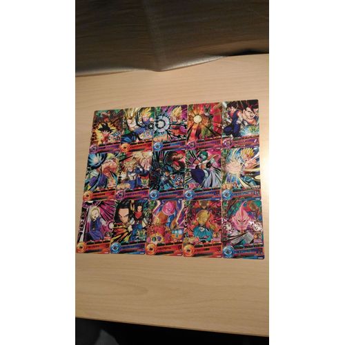 Dragon Ball Heroes God Mission Collection Complet Rare Set Hgd1