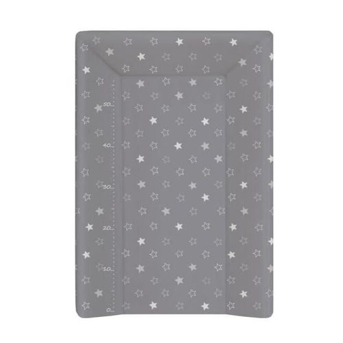 Babycalin Matelas A Langer Luxe 50 X 70 Cm Etoile Gris Foncé Toise Imprimée
