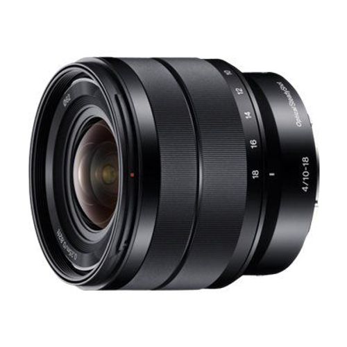 Objectif Sony SEL1018 - Fonction Grand angle - 10 mm - 18 mm - f/4.0 OSS - Sony E-mount - pour Cinema Line; a VLOGCAM; a1; a1 II; a6700; a7 IV; a7C; a7C II; a7CR; a7R V; a7s III; a9 III