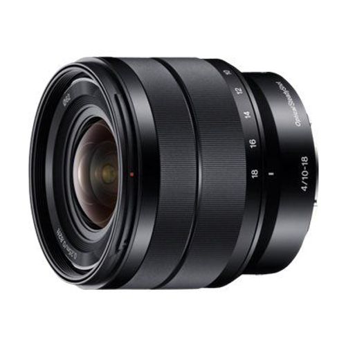 Objectif Sony SEL1018 - Fonction Grand angle - 10 mm - 18 mm - f/4.0 OSS - Sony E-mount - pour Cinema Line; a VLOGCAM; a1; a6700; a7 IV; a7C; a7C II; a7CR; a7R V; a7s III; a9 II; a9 III