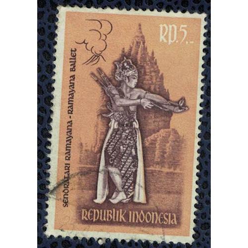 Indonésie 1962 Oblitéré Used Ramayana Ballet Danseur Su