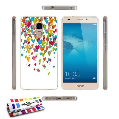 Coque Case Ultra-Slim Huawei Honor 5c Motif Love Silicone Transparent (A2)