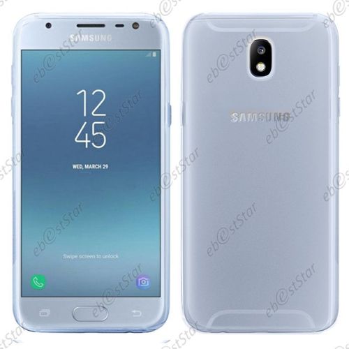 Ebeststar ® Pour Samsung Galaxy J3 2017 Sm-J330f - Housse Etui Coque Silicone Gel Souple Ultra Fine 0,3mm Et Invisible [Dimensions Precises De Votre Appareil : 143.2 X 70.3 X 7.9 Mm, Écran 5'']