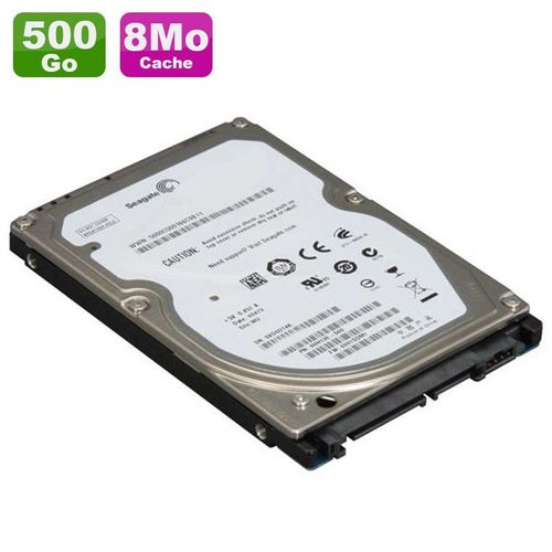 Disque Dur 500Go SATA 2.5" Seagate ST9500325AS 5400RPM PC Portable 8Mo