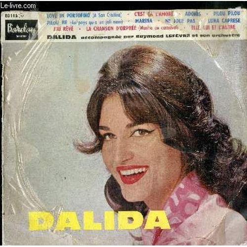 Disque Vinyle 33tdalila Accompagnee Par Raymond Lefevre Et Son Orchestre