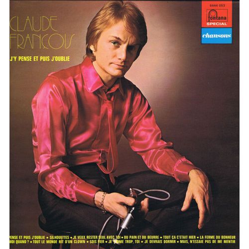 Claude François - Disque Vinyle Lp 33 Tours - Fontana 6444 053 - (Label Fontana Rare)