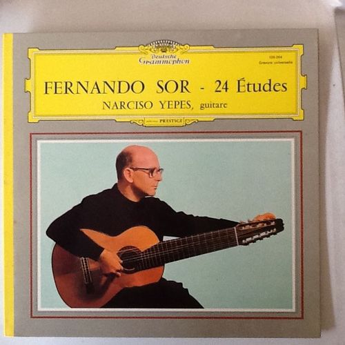 Fernando Sor - 24 Etudes- Narciso Yepes, Guitare