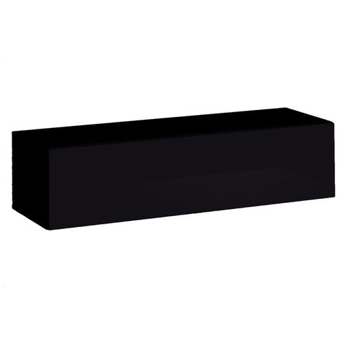 Banc Tv Mural Design "Switch" 120cm Noir