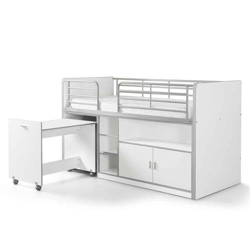 Lit Combiné Compact "Bonny" 90x200cm Blanc