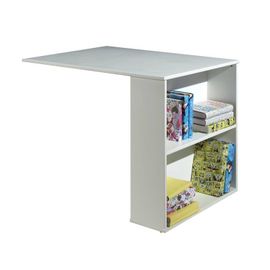 Paris Prix - Bureau De Lit Enfant Surélevé "Pino" 94cm Blanc