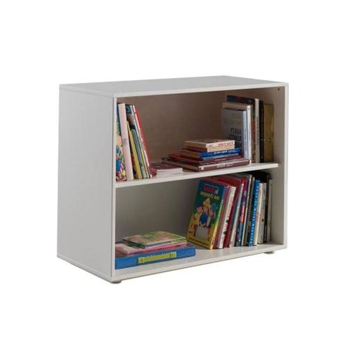 Paris Prix - Bibliothèque Enfant En Pin "Pino" 85cm Blanc