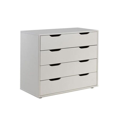 Paris Prix - Commode 4 Tiroirs Enfant "Pino" 86cm Blanc