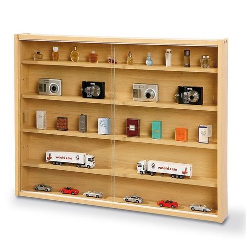 Vitrine Murale Miniatures "Collection" 80cm Naturel