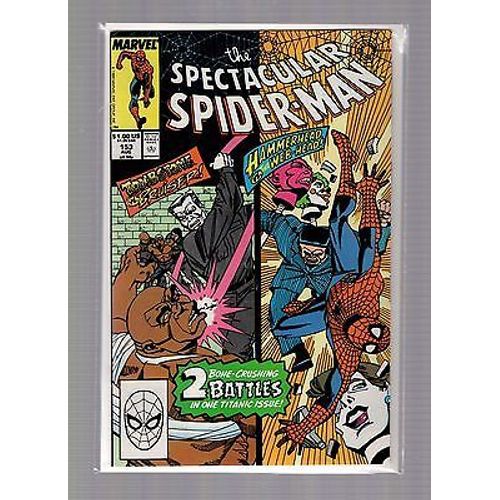 The Spectacular Spider-Man # 153 ( V.O. 1989 ) ** Siege / Two Battles **